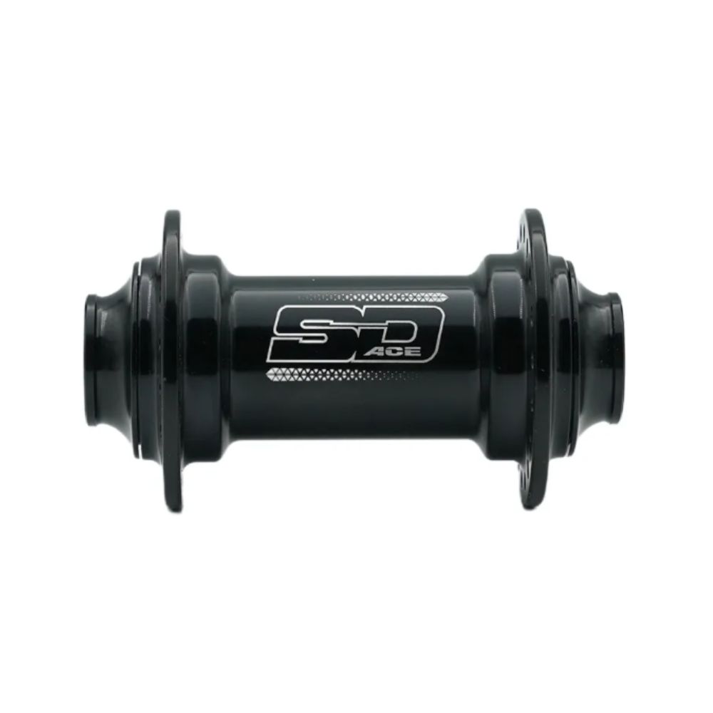 SD Ace V2 Front Hub - 20mm - 36H - Black