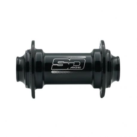 SD Ace V2 Front Hub - 20mm - 36H - Black