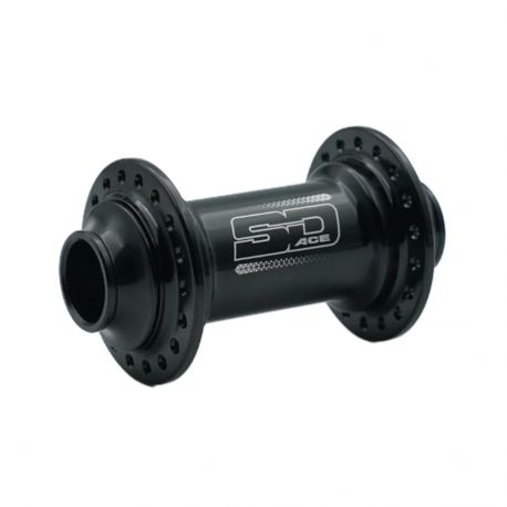 SD Ace V2 Front Hub - 20mm - 36H - Black