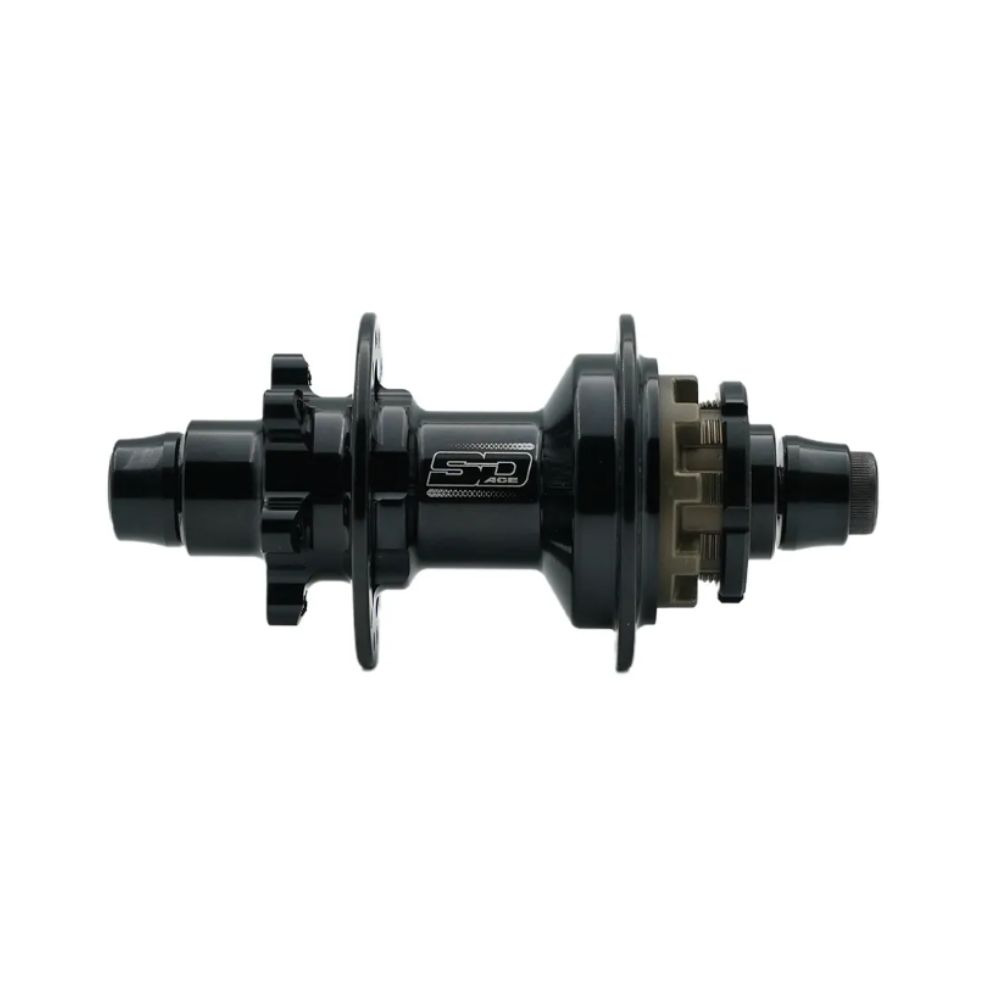 SD Ace V2 Rear Hub - 10mm - 36H - Black