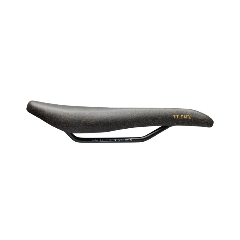 Title MS2 Saddle - Black/Gold