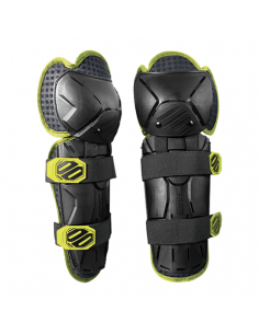 Shot Optimal Kneeguard Black/ Yellow Adult