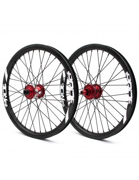 Pride Gravity Disc UD Gloss Red - 20" (406) Wheelset