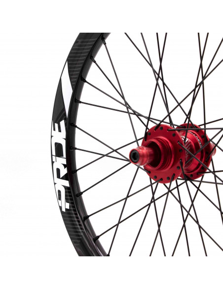 Roues 20" (406) Pride Gravity Gloss Disque / Pride Control Red