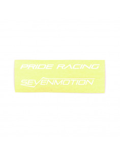 Pride Racing Sticker Full Pack Sevenmotion 8'' - White 2