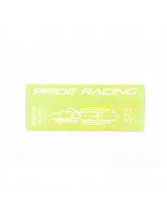 Sticker Full Pack Pride Racing 373 - 8?/ 8.5? - White