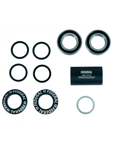 Boitier De Pedalier Federal V2 Mid Black