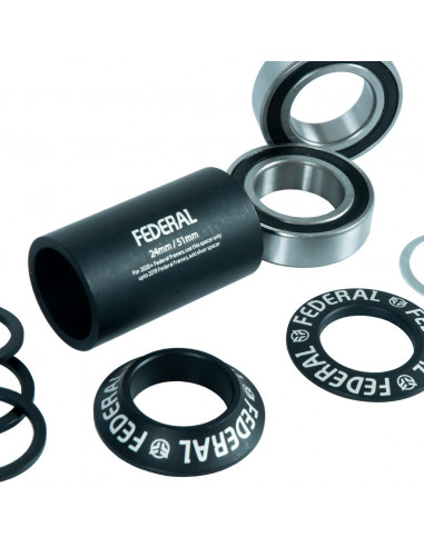 Boitier De Pedalier Federal V2 Mid Black