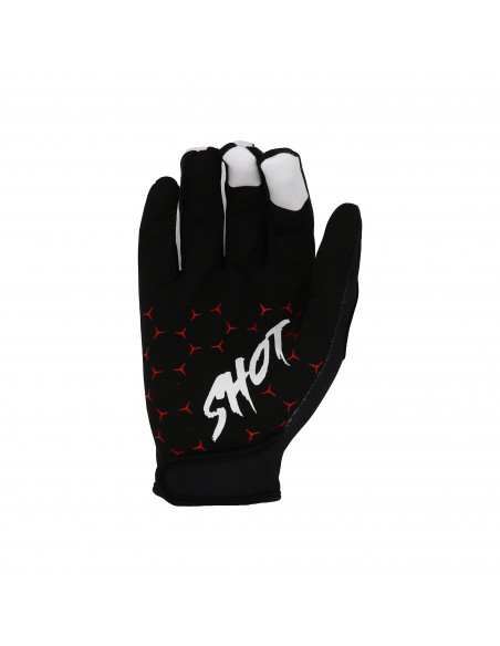 Gants Shot Bmx Rogue Cup Black White