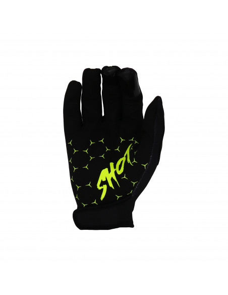 Gants Shot Bmx Rogue Cup Black Neon Yellow