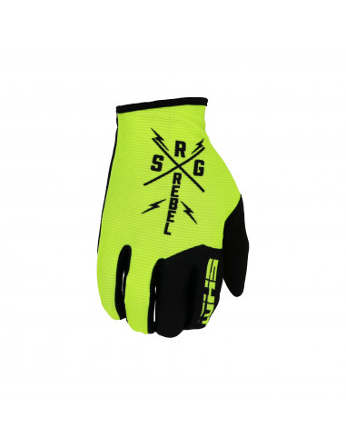 Shot Bmx Rogue Hawk Kid Gloves Yellow
