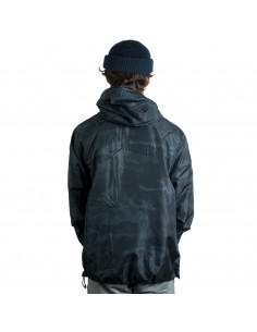 Tall Order Logo Jacket Black Camo 2