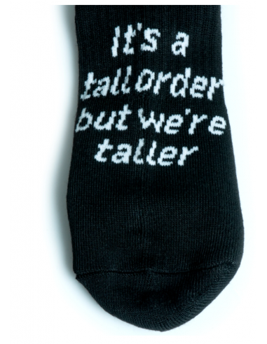 Tall Order It's A Tall Order Socks Black