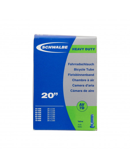 Schwalbe Tube - 20'' X 2.10/3.00 - Dh - Schrader - Box