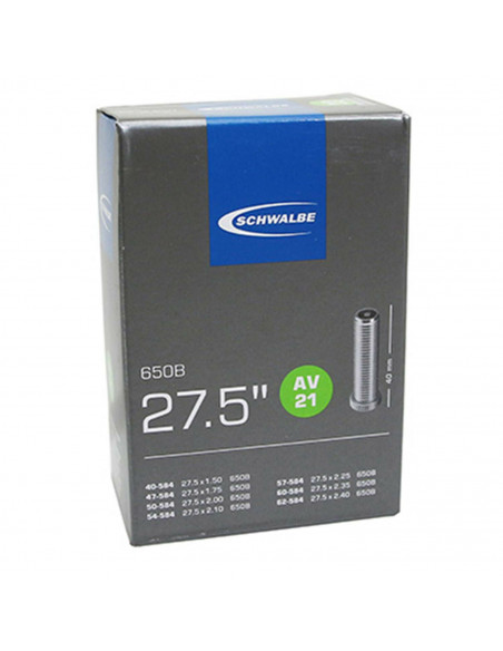 Chambre A Air Schwalbe - 27.5'' X 1.50/2.40 - Schrader - Boite