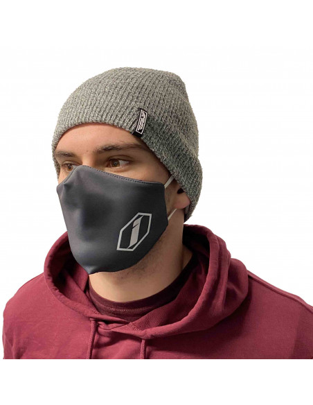 Inspyre Face Mask Corporate Logo Dark Grey