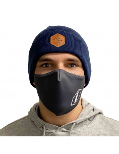 Inspyre Face Mask Corporate Logo Dark Grey 2