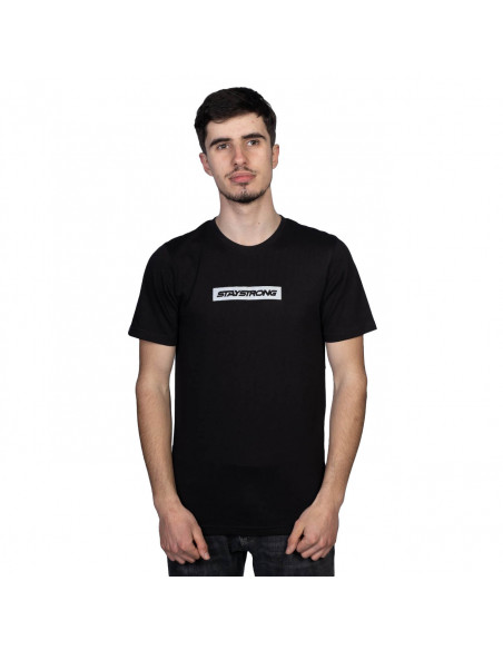 Staystrong T-Shirt Word Box Black