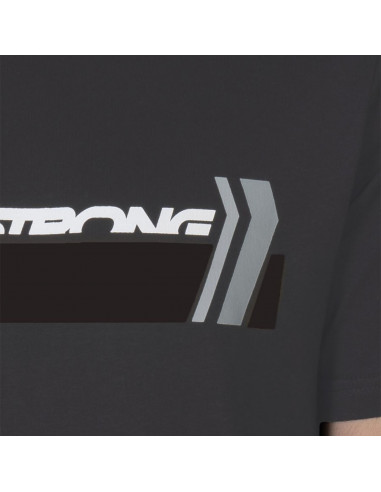 Staystrong T-Shirt Big Chevron Charcoal