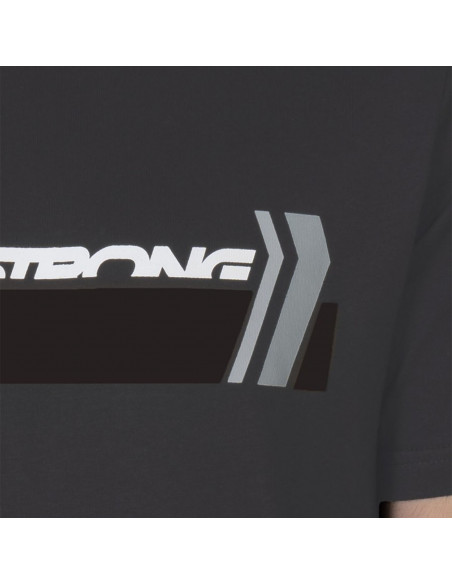 Staystrong T-Shirt Big Chevron Charcoal
