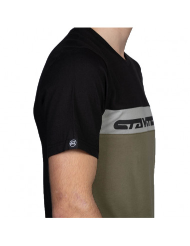 T-Shirt Staystrong Cut Off Black/Green