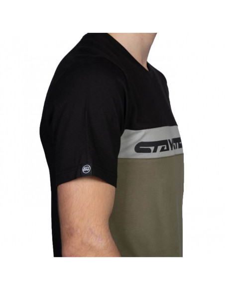 T-Shirt Staystrong Cut Off Black/Green