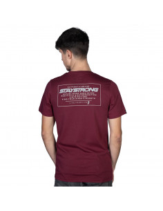T-Shirt Staystrong Authentic Box Maroon 2