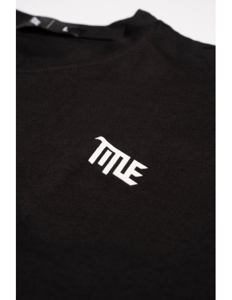 T-Shirt Title Essential Lightweight Black