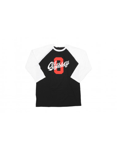 Odyssey Scholar 3/4 T-Shirt Black/White