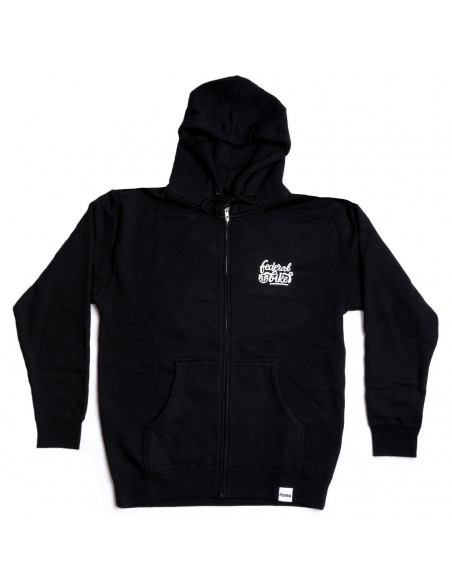 Sweat Federal Script Zip Black