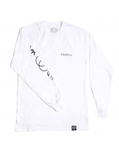 T-Shirt Federal Perrin L/S Blanc