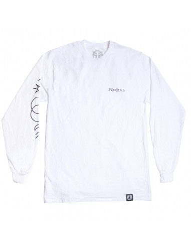 Federal Perrin L/S T-Shirt White