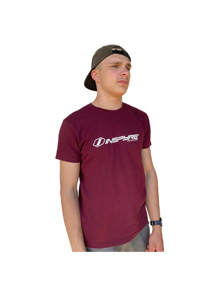 Inspyre Logo T-Shirt Burgundy