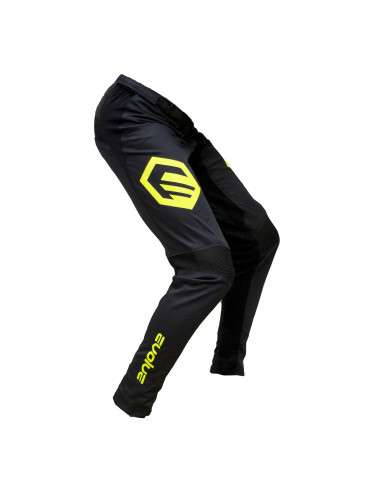 Evolve Send It Adult Pant Black/Neon Yellow