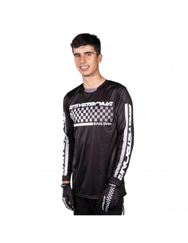 Staystrong Checker Jersey Black