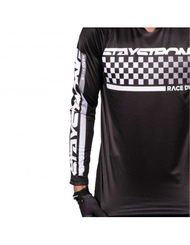 Staystrong Checker Jersey Black