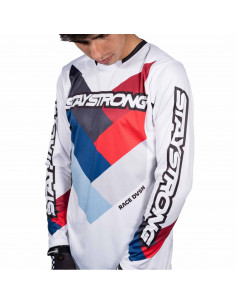 Maillot Staystrong Chevron White 2