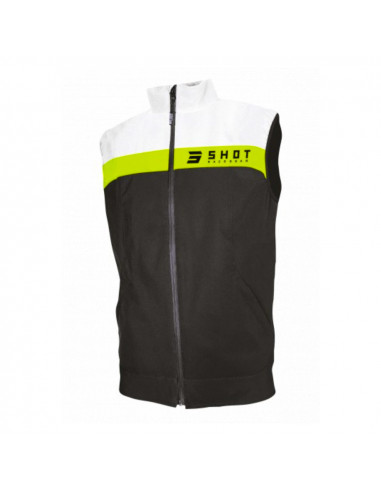 Veste Shot Bodywarmer Team Black Neon Yellow