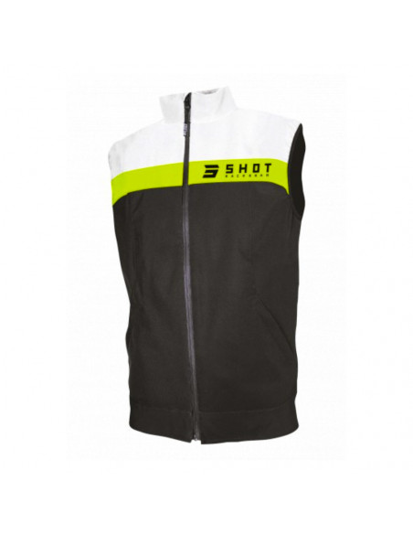 Veste Shot Bodywarmer Team Black Neon Yellow