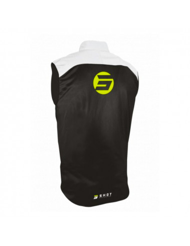 Shot Bodywarmer Team Black Neon Yellow