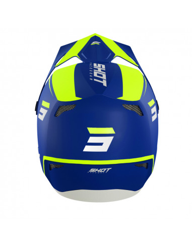 Casque Shot Rogue - United Matt Blue/Neon Yellow