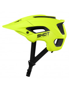 Casque Shot Climb Jaune Fluo Matt