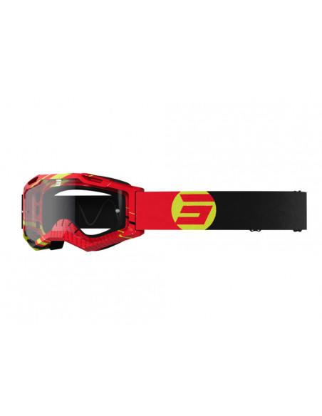 Masque Shot Assault 2.0 Focus Rouge Brillant