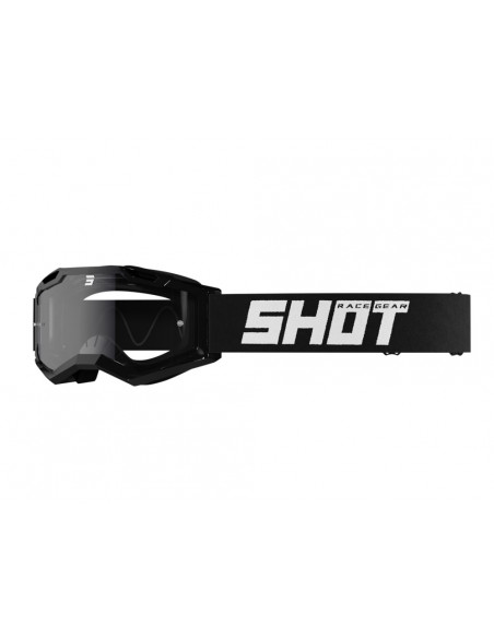 Shot Assault 2.0 Solid Goggle Black Glossy