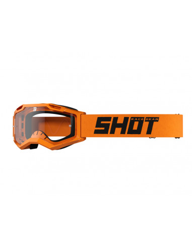 Shot Assault 2.0 Solid Goggle Neon Orange Glossy