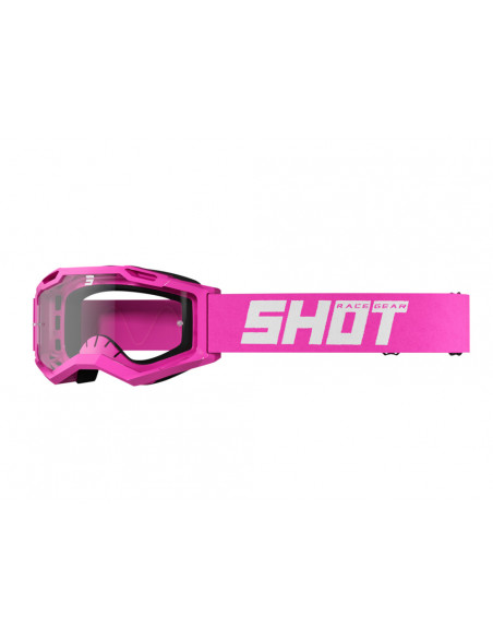 Shot Assault 2.0 Solid Goggle Neon Pink Glossy