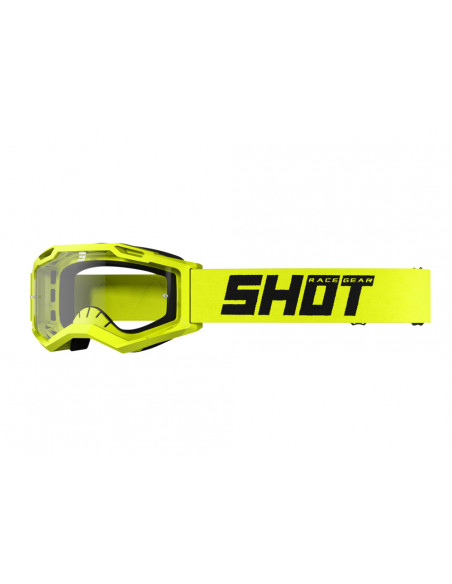 Shot Assault 2.0 Solid Goggle Neon Yellow Glossy