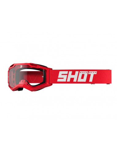 Shot Assault 2.0 Solid Goggle Red Glossy