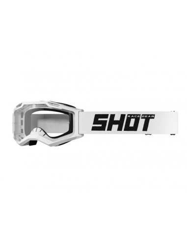 Masque Shot Assault 2.0 Solid Blanc Brillant