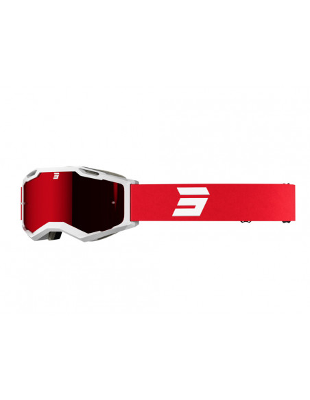 Shot Iris 2.0 Tech Goggle White / Red